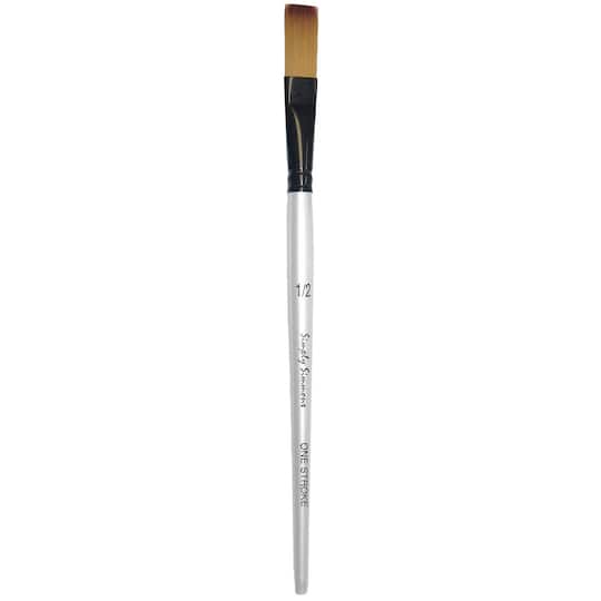 Simply Simmons Short Handle One Stroke Brush